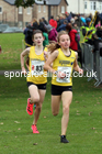 Girls under-13s Northern Cross Country Relays, Graves Park, Sheffield. Photo: David T. Hewitson/Sports for All Pics